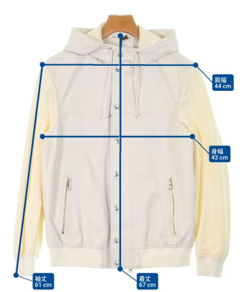 EMMETI（エンメティ）ブルゾン 白 サイズ:46(M位) メンズ/2200633858414