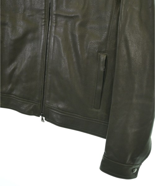 EMMETI（エンメティ）ライダース 茶 サイズ:50(XL位) メンズ/2200633858483