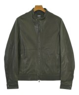 EMMETI（エンメティ）ライダース 茶 サイズ:48(L位) メンズ/2200633858490