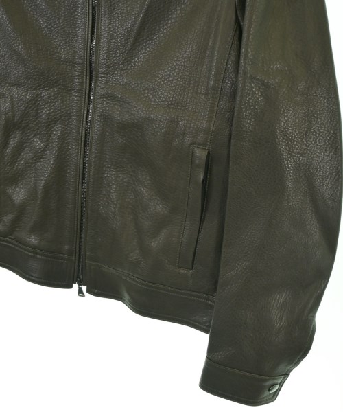 EMMETI（エンメティ）ライダース 茶 サイズ:46(M位) メンズ/2200633858506