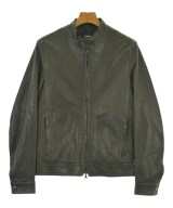 EMMETI（エンメティ）ライダース 茶 サイズ:46(M位) メンズ/2200633858506