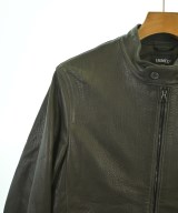 EMMETI（エンメティ）ライダース 茶 サイズ:46(M位) メンズ/2200633858506