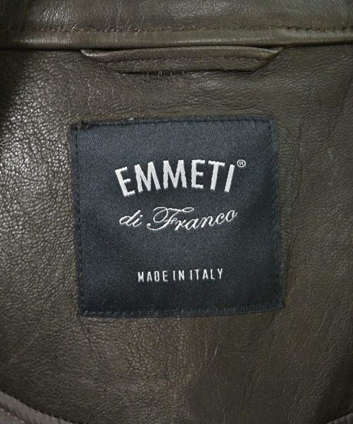 EMMETI（エンメティ）ブルゾン 茶 サイズ:48(L位) メンズ/2200633858513