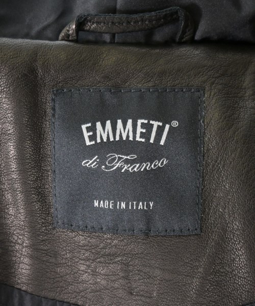 EMMETI（エンメティ）ブルゾン 茶 サイズ:50(XL位) メンズ/2200633858537