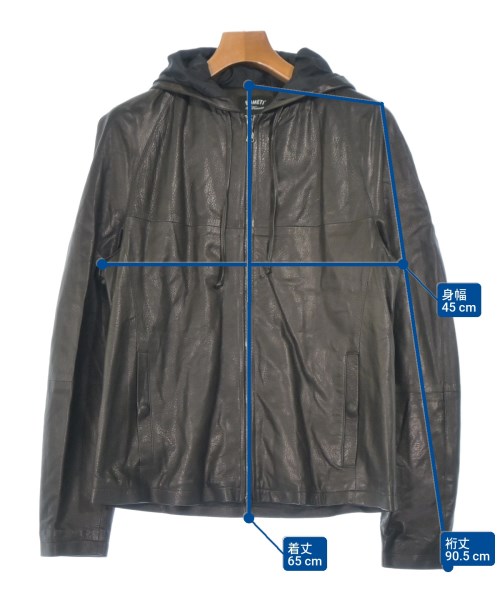 EMMETI（エンメティ）ブルゾン 茶 サイズ:50(XL位) メンズ/2200633858537