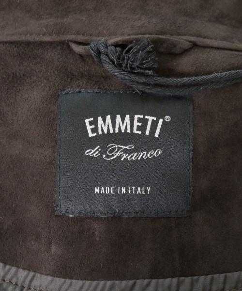 EMMETI（エンメティ）ブルゾン 茶 サイズ:48(L位) メンズ/2200633858568