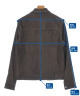 EMMETI（エンメティ）ブルゾン 茶 サイズ:48(L位) メンズ/2200633858568