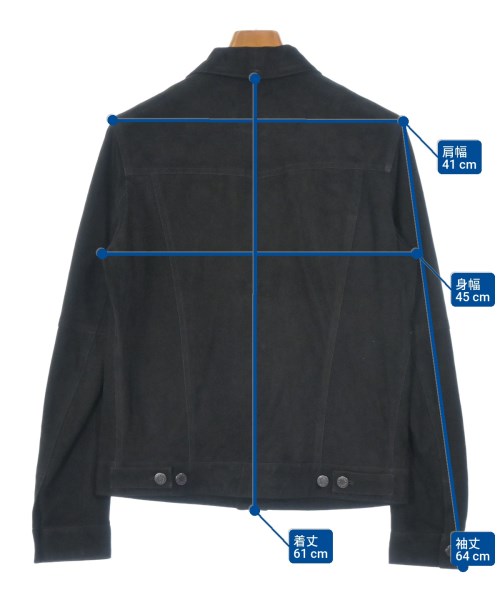 EMMETI（エンメティ）ブルゾン 黒 サイズ:44(S位) メンズ/2200633858575