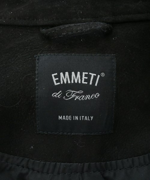EMMETI（エンメティ）ライダース 黒 サイズ:52(XXL位) メンズ/2200633858582