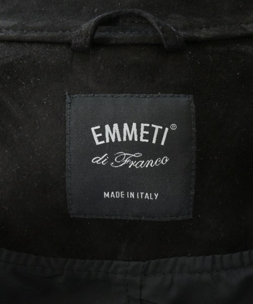 EMMETI（エンメティ）ライダース 黒 サイズ:46(M位) メンズ/2200633858599