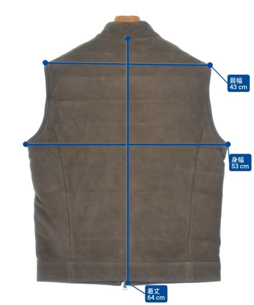 EMMETI（エンメティ）ブルゾン 茶 サイズ:46(M位) メンズ/2200633858612