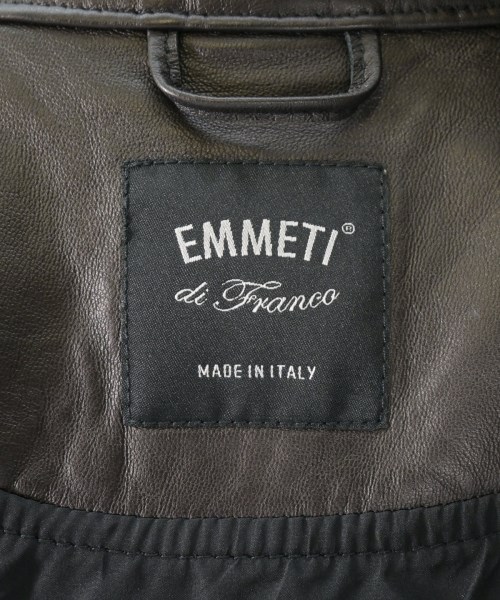 EMMETI（エンメティ）ブルゾン 茶 サイズ:48(L位) メンズ/2200633858636