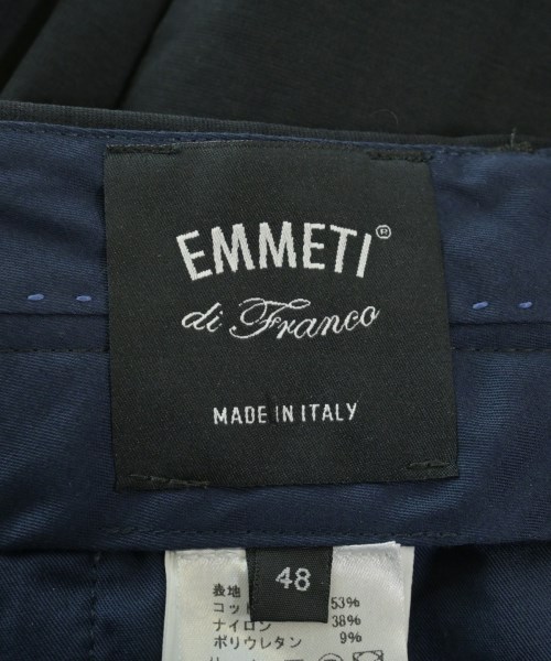 EMMETI（エンメティ）スラックス 黒 サイズ:48(L位) メンズ/2200633858872