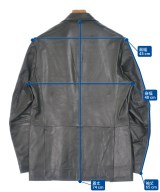 EMMETI（エンメティ）テーラードジャケット 黒 サイズ:46(M位) メンズ/2200633859800