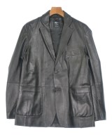 EMMETI（エンメティ）テーラードジャケット 黒 サイズ:48(L位) メンズ/2200633859817