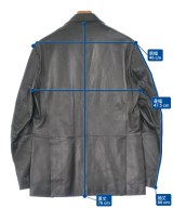 EMMETI（エンメティ）テーラードジャケット 黒 サイズ:48(L位) メンズ/2200633859817