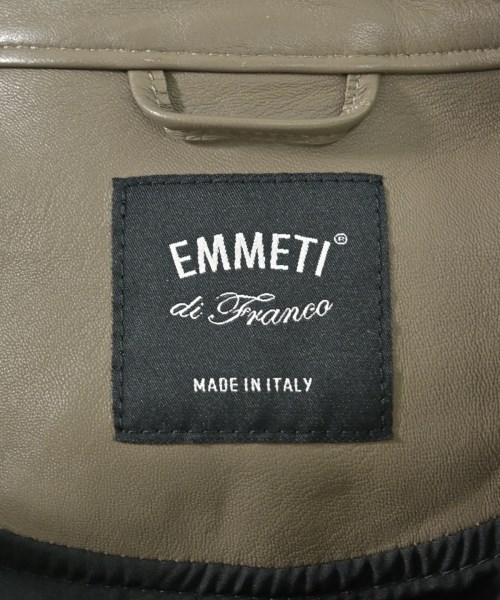 EMMETI（エンメティ）ライダース ベージュ サイズ:44(S位) メンズ/2200633859831