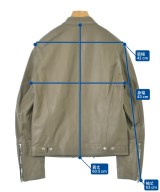 EMMETI（エンメティ）ライダース ベージュ サイズ:44(S位) メンズ/2200633859831