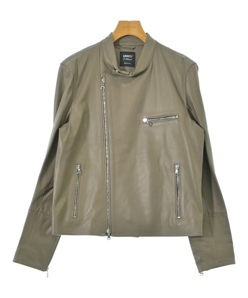 EMMETI(エンメティ)ライダース ベージュ サイズ:50(XL位)/2200633859848