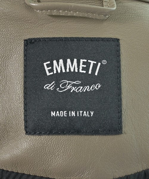 EMMETI（エンメティ）ライダース ベージュ サイズ:50(XL位) メンズ/2200633859848