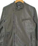 EMMETI（エンメティ）ライダース 茶 サイズ:44(S位) メンズ/2200633859886