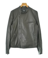 EMMETI（エンメティ）ライダース 茶 サイズ:50(XL位) メンズ/2200633859893