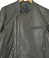 EMMETI（エンメティ）ライダース 茶 サイズ:50(XL位) メンズ/2200633859893