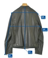 EMMETI（エンメティ）ライダース 茶 サイズ:50(XL位) メンズ/2200633859893