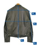 EMMETI（エンメティ）ライダース 黒 サイズ:52(XXL位) メンズ/2200644171014