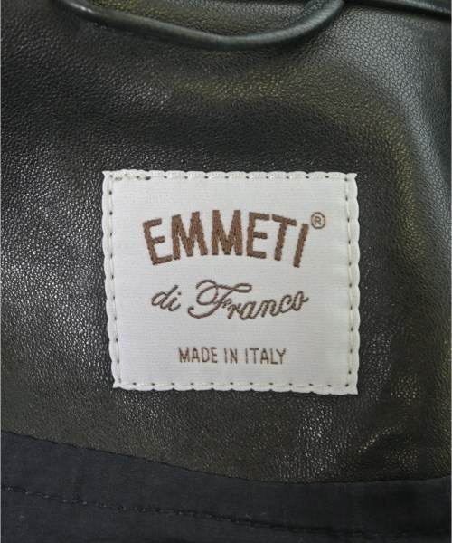 EMMETI（エンメティ）ライダース 黒 サイズ:46(M位) メンズ/2200621794014
