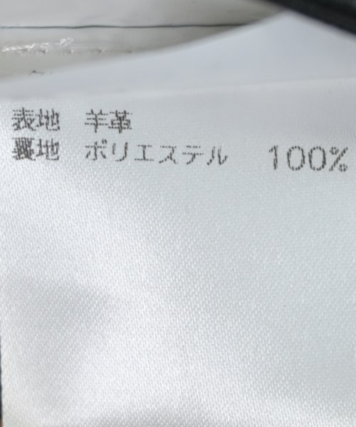 EMMETI（エンメティ）ライダース 黒 サイズ:48(L位) メンズ/2200613947015