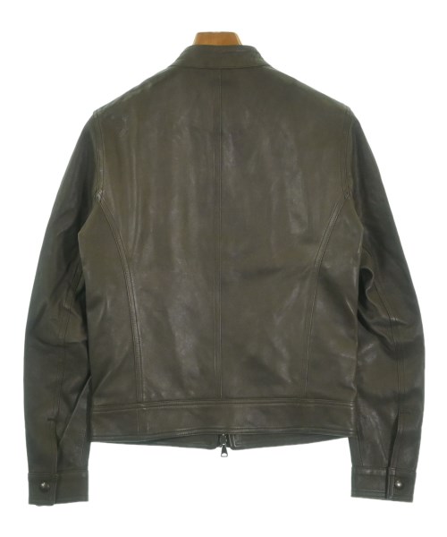 EMMETI（エンメティ）ライダース 茶 サイズ:42(XS位) メンズ/2200625286034