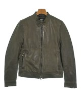 EMMETI（エンメティ）ライダース 茶 サイズ:42(XS位) メンズ/2200625286034