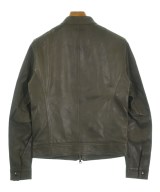 EMMETI（エンメティ）ライダース 茶 サイズ:42(XS位) メンズ/2200625286034