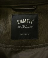 EMMETI（エンメティ）ライダース 茶 サイズ:42(XS位) メンズ/2200625286034