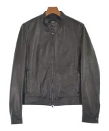 EMMETI（エンメティ）ライダース 茶 サイズ:50(L位) メンズ/2200629899018