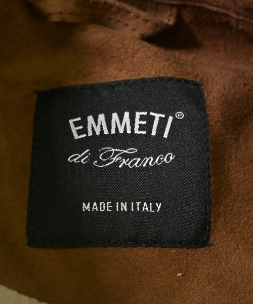 EMMETI（エンメティ）ダウンジャケット/ダウンベスト 茶 サイズ:48(L位) メンズ/2200632708024