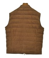 EMMETI（エンメティ）ダウンジャケット/ダウンベスト 茶 サイズ:48(L位) メンズ/2200632708024