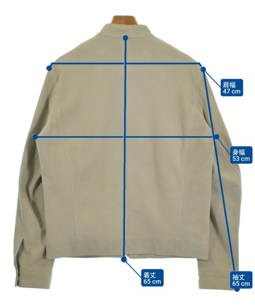 EMMETI（エンメティ）ブルゾン グレー サイズ:50(XL位) メンズ/2200632708130