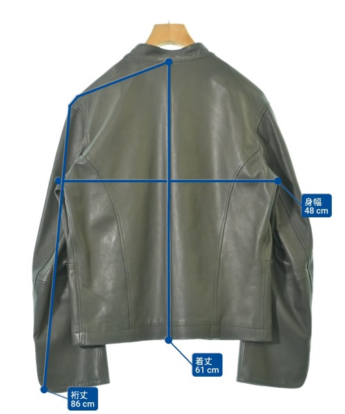 EMMETI（エンメティ）ブルゾン グレー サイズ:48(L位) メンズ/2200632708192