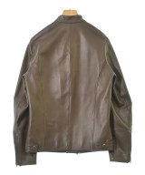 EMMETI（エンメティ）ライダース 茶 サイズ:48(L位) メンズ/2200632708222