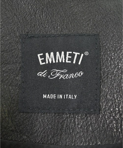 EMMETI（エンメティ）ブルゾン 黒 サイズ:48(L位) メンズ/2200632708239