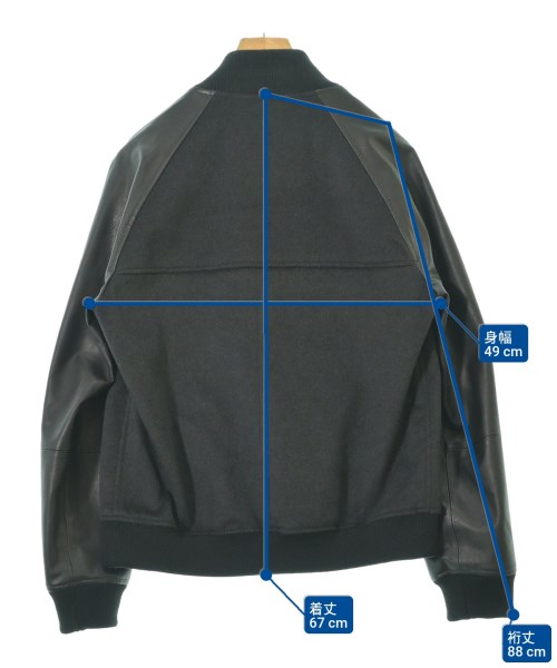 EMMETI（エンメティ）ブルゾン 黒 サイズ:48(L位) メンズ/2200632708239