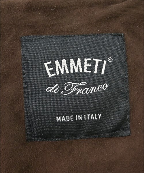 EMMETI（エンメティ）ブルゾン 茶 サイズ:48(L位) メンズ/2200632708246