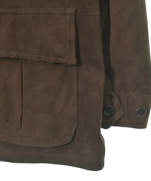 EMMETI（エンメティ）ブルゾン 茶 サイズ:48(L位) メンズ/2200632708246