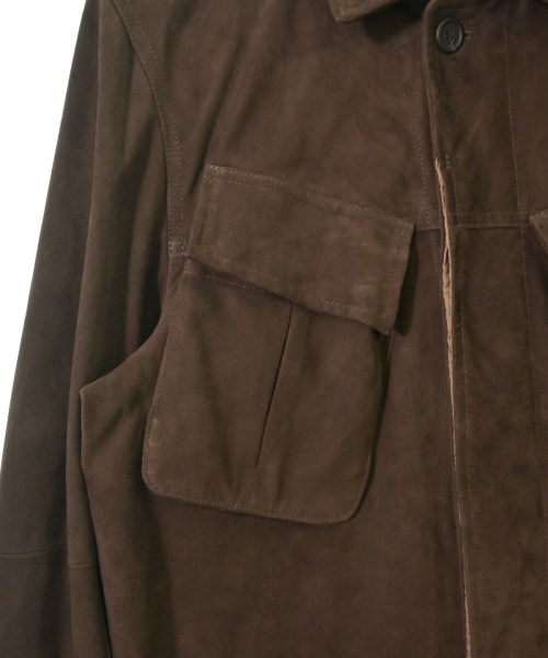 EMMETI（エンメティ）ブルゾン 茶 サイズ:48(L位) メンズ/2200632708246