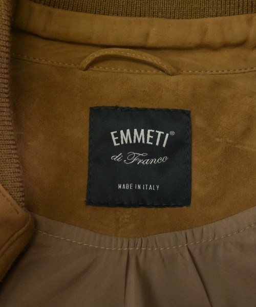 EMMETI（エンメティ）ライダース 茶 サイズ:44(S位) メンズ/2200632708253