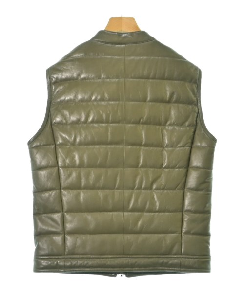 EMMETI（エンメティ）ダウンジャケット/ダウンベスト カーキ サイズ:48(L位) メンズ/2200632708291