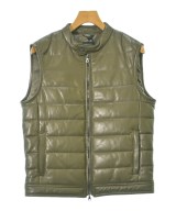 EMMETI（エンメティ）ダウンジャケット/ダウンベスト カーキ サイズ:48(L位) メンズ/2200632708291