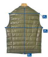 EMMETI（エンメティ）ダウンジャケット/ダウンベスト カーキ サイズ:48(L位) メンズ/2200632708291